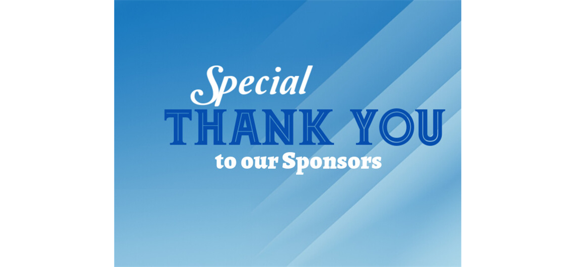 Thank you to our sponsors